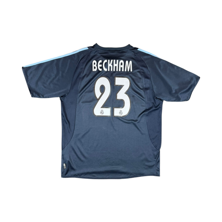 2003-04 Real Madrid Adidas Away Shirt #23 BECKHAM - 9/10 - (XL)