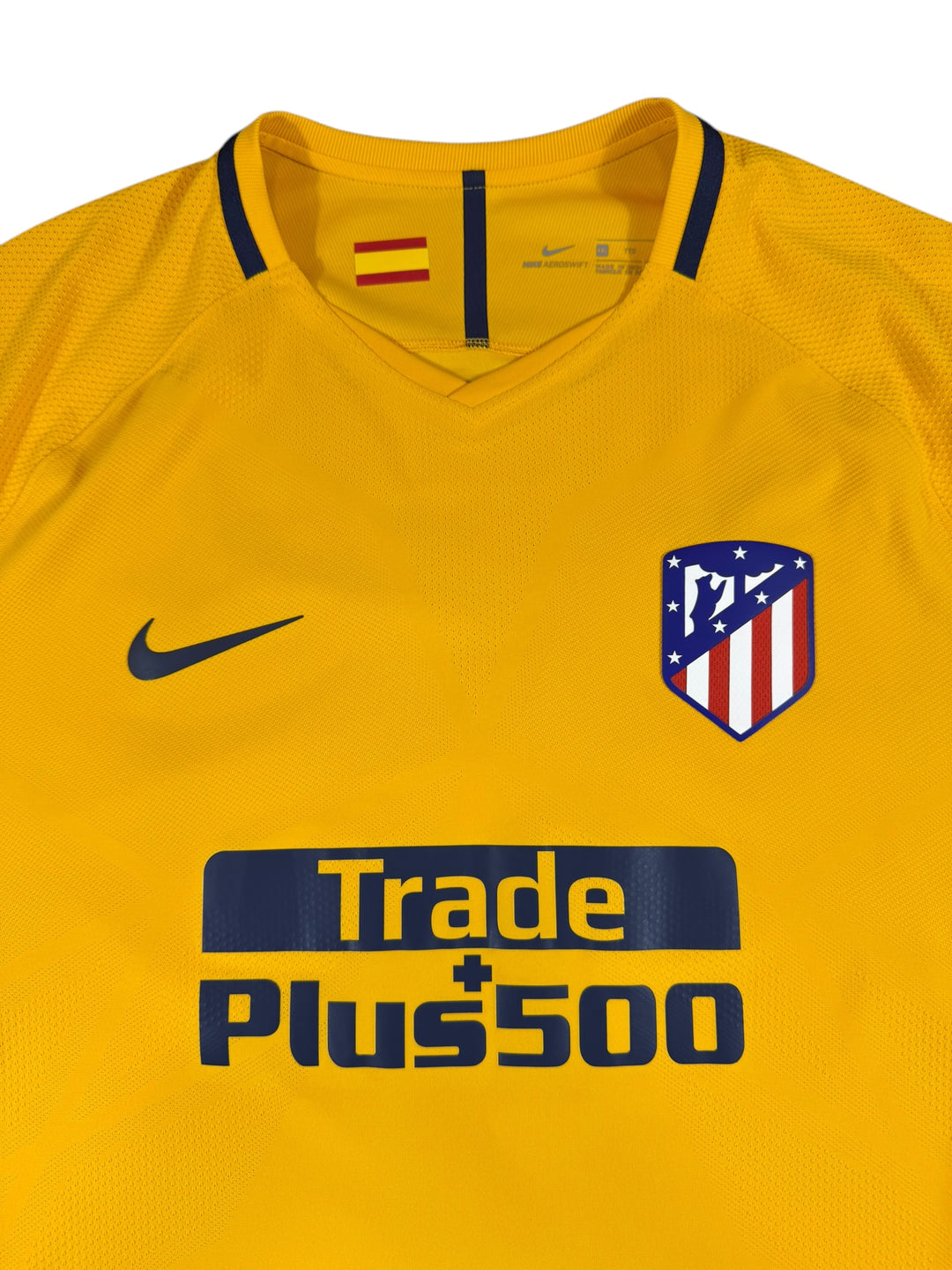 2017/18 Atletico Madrid Nike Football Shirt Player Issue - 9/10 - (2XL)