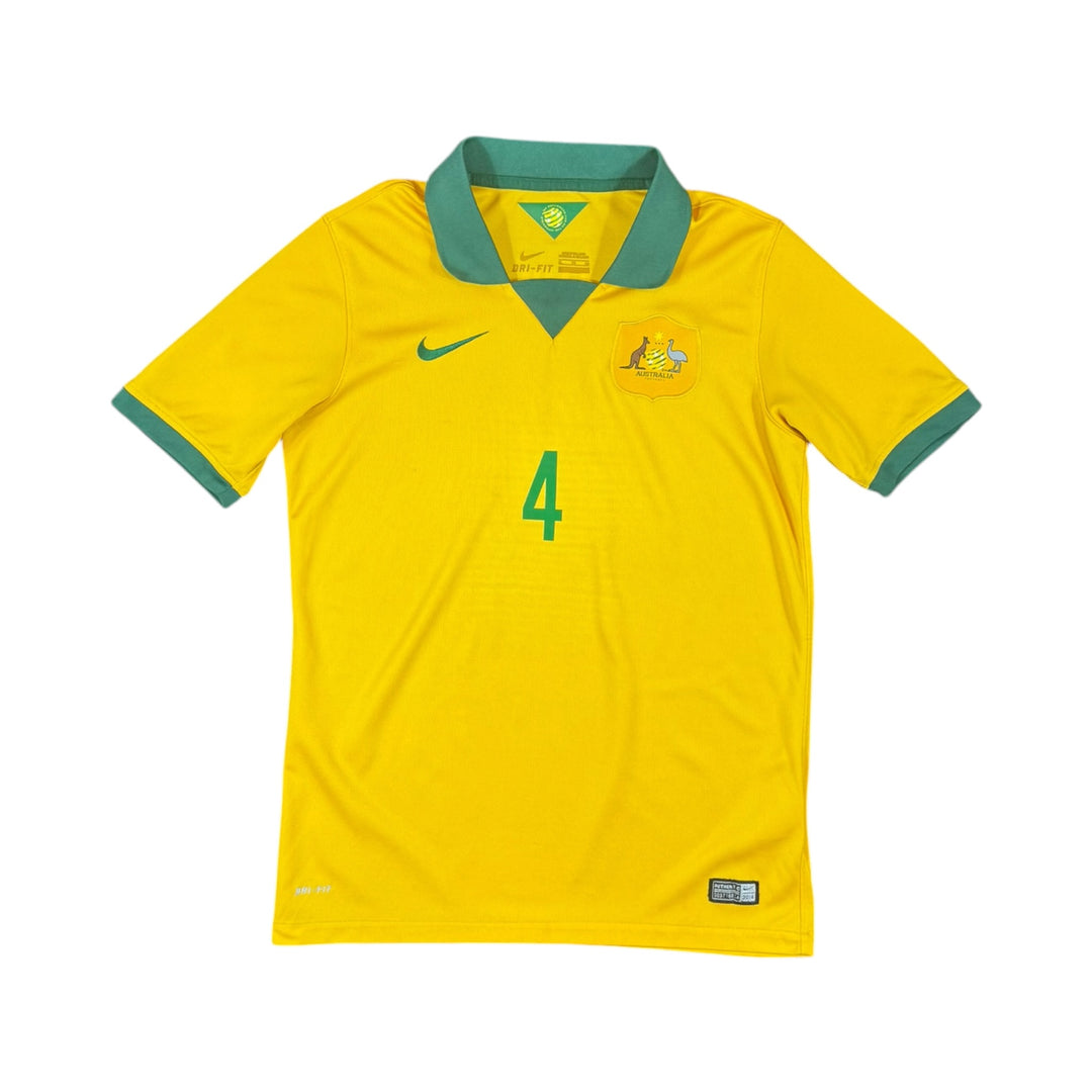2014-15 Australia Nike Home Shirt CAHILL #4 - 8/10 - (15-16 Years)