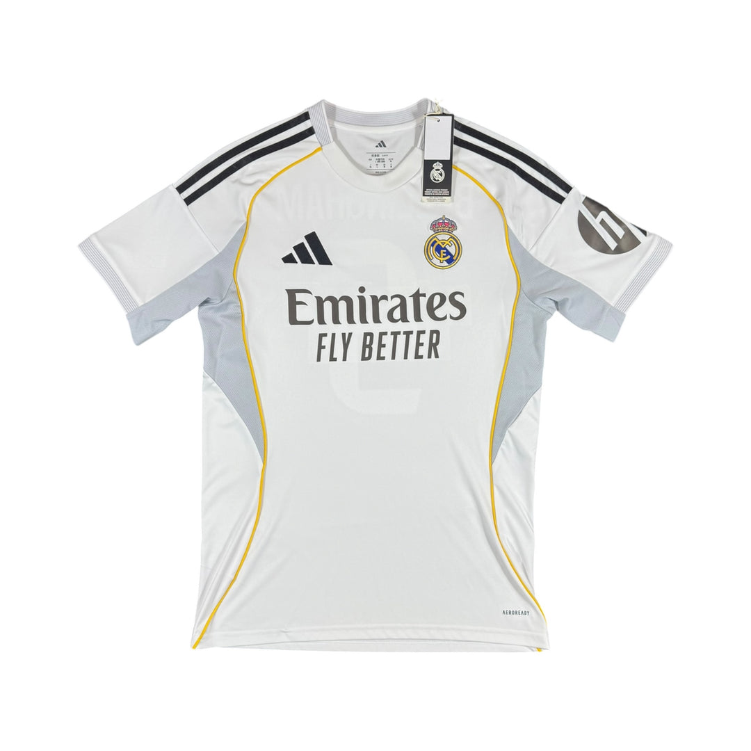 2025-26 Real Madrid Adidas Home Shirt #5 BELLINGHAM Brand New