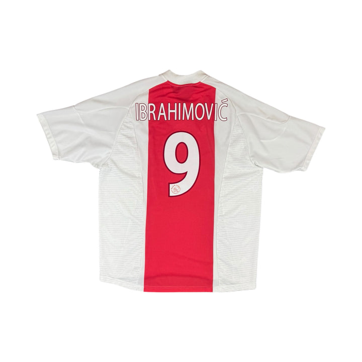 2002-04 Ajax Home Shirt IBRAHIMOVIC #9 - 9/10 - (XL)
