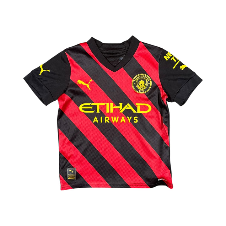 2022-23 Manchester City Puma Away Shirt #9 HAALAND - 7/10 - (6-7 Years)