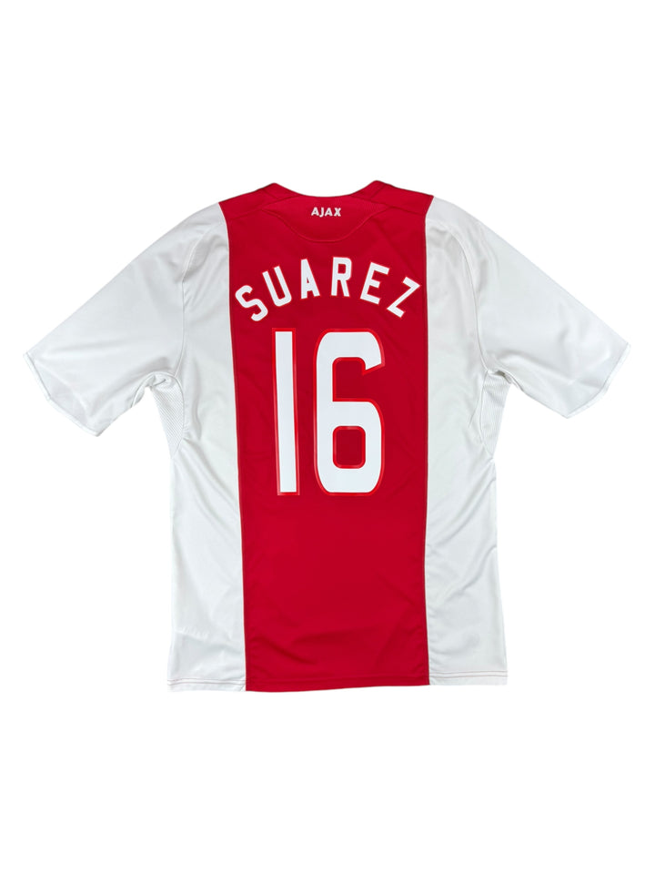 2008/09 Ajax Adidas Football Shirt #16 Suarez - 9/10 - (M)