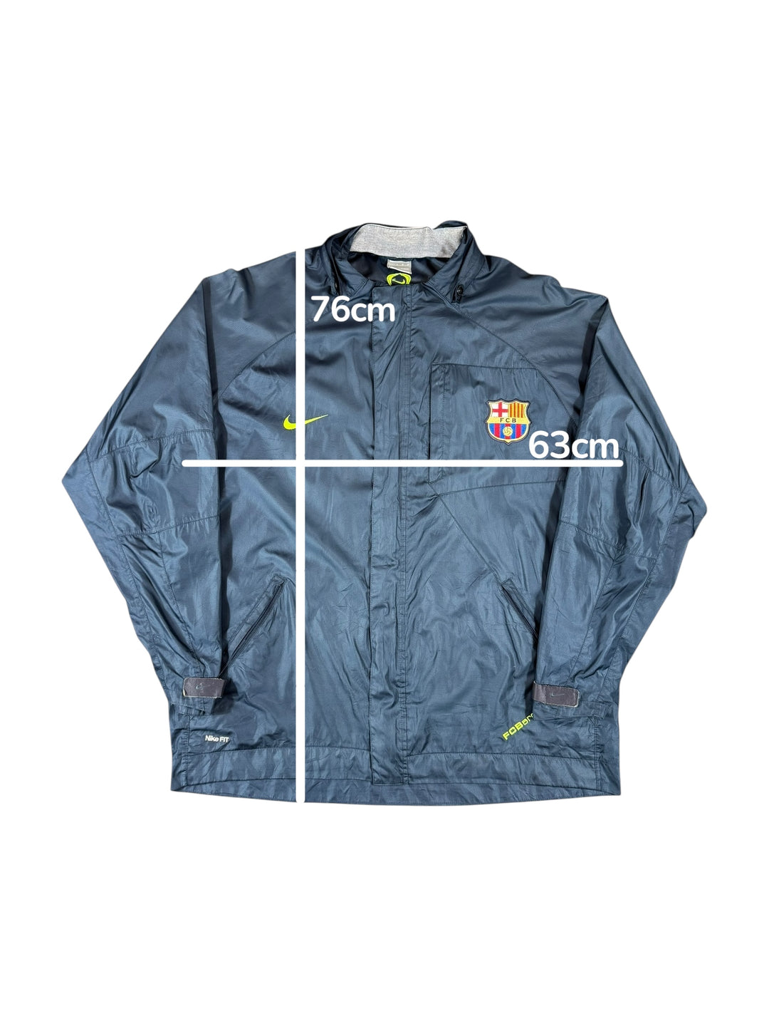 2007/08 Barcelona Nike Windbreaker Training Jacket - 8/10 - (L)