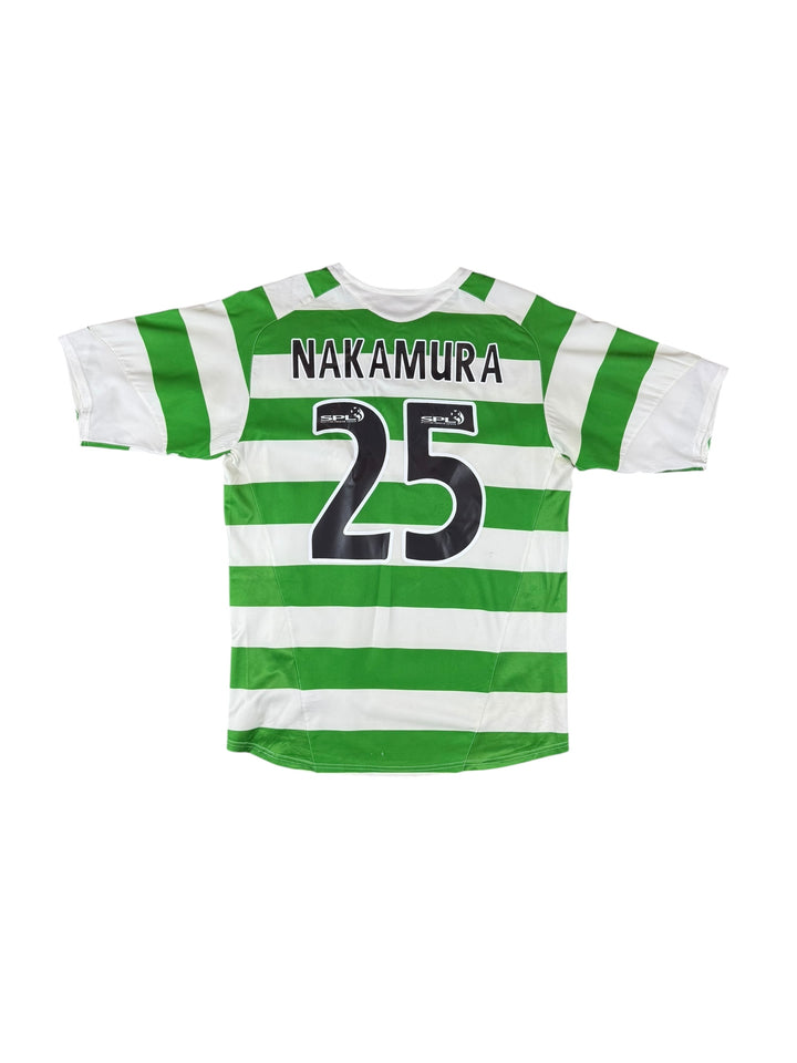 2005/06 Celtic Nike T90 Home Shirt #25 NAKAMURA - 8/10 - (M)
