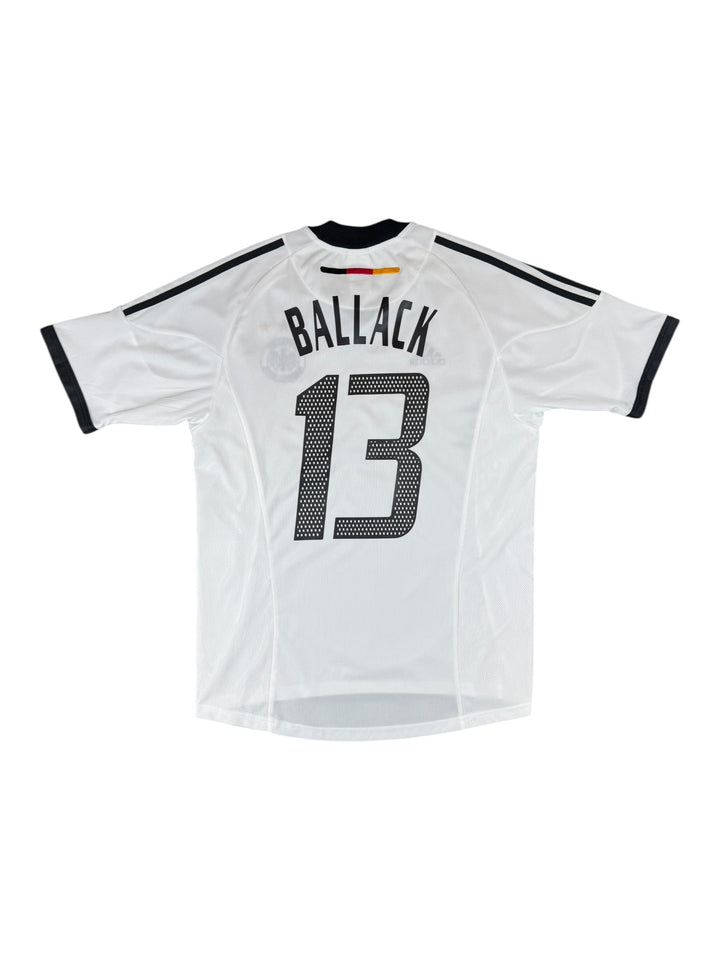 2002/03 Germany Adidas Home Football Shirt #13 BALLACK - 8/10 - (S)