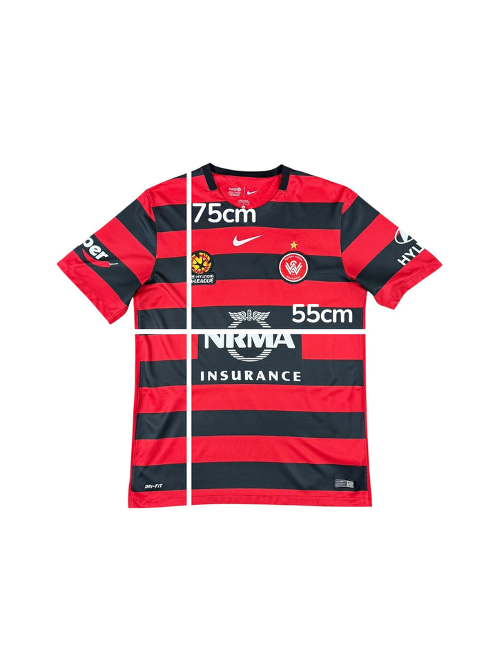 2015/16 Western Sydney Wanderers Nike Home Shirt - 8/10 - (L)