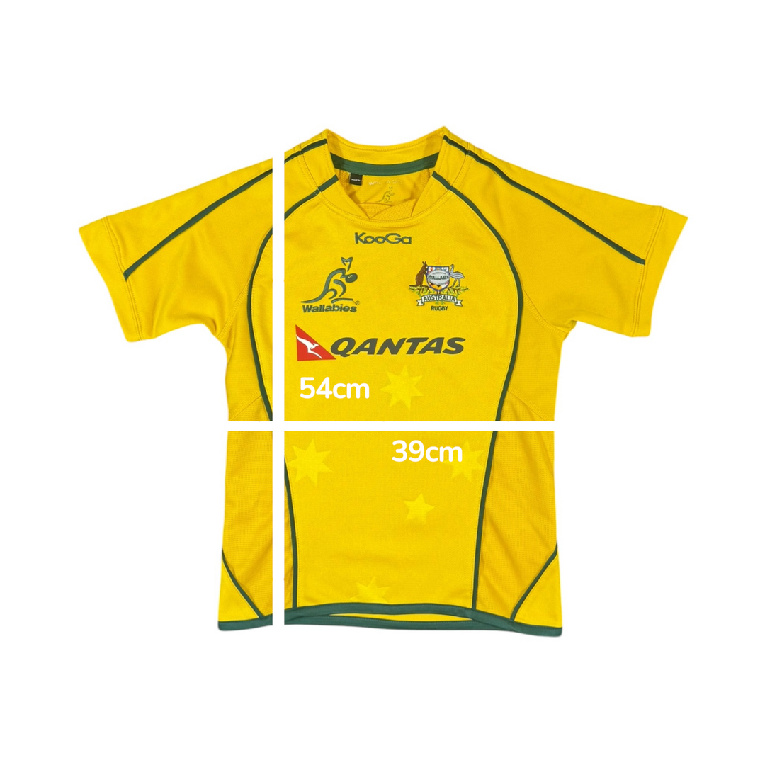 2010-11 Australia Home Rugby Shirt - 8/10 - (5-6 Years)