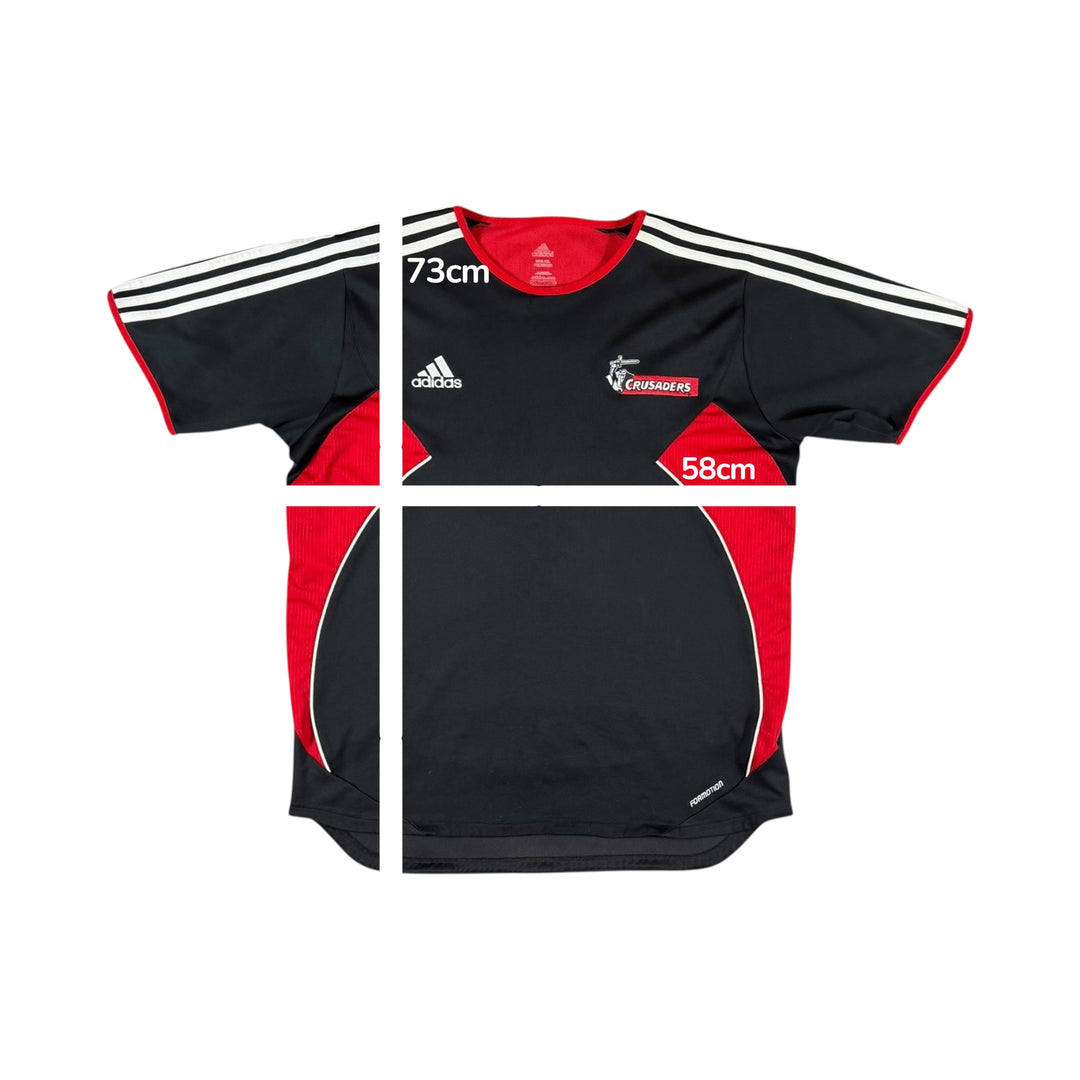 2005-06 Crusaders Adidas Rugby Training Shirt - 8/10 - (2XL)