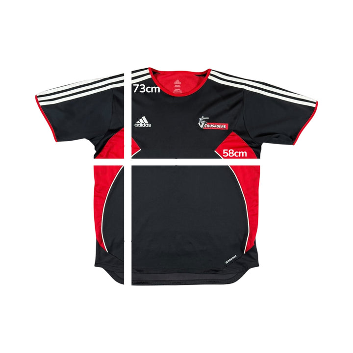 2005-06 Crusaders Adidas Rugby Training Shirt - 8/10 - (2XL)