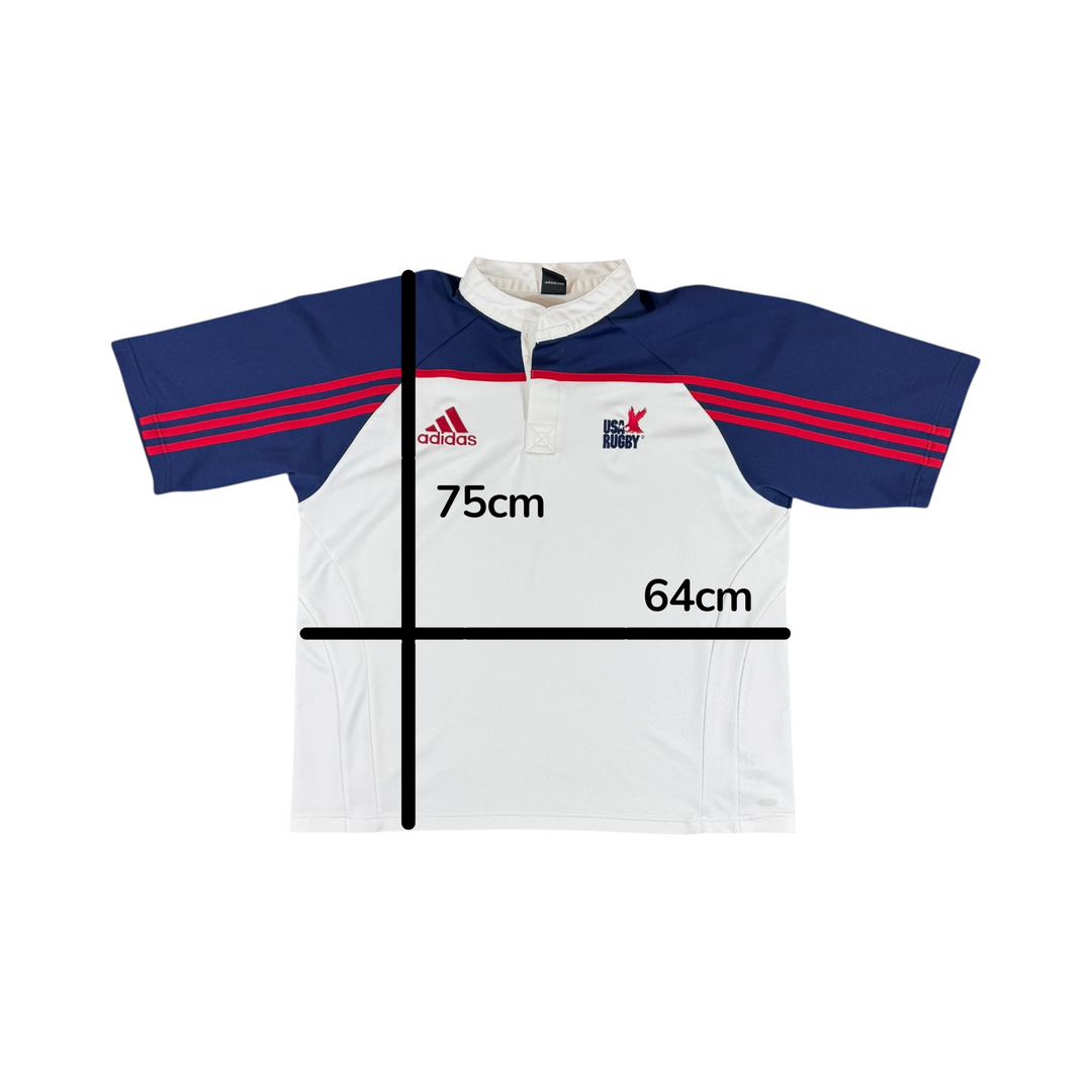 2003-04 USA Adidas Home Rugby Shirt - 9/10 - (XL)