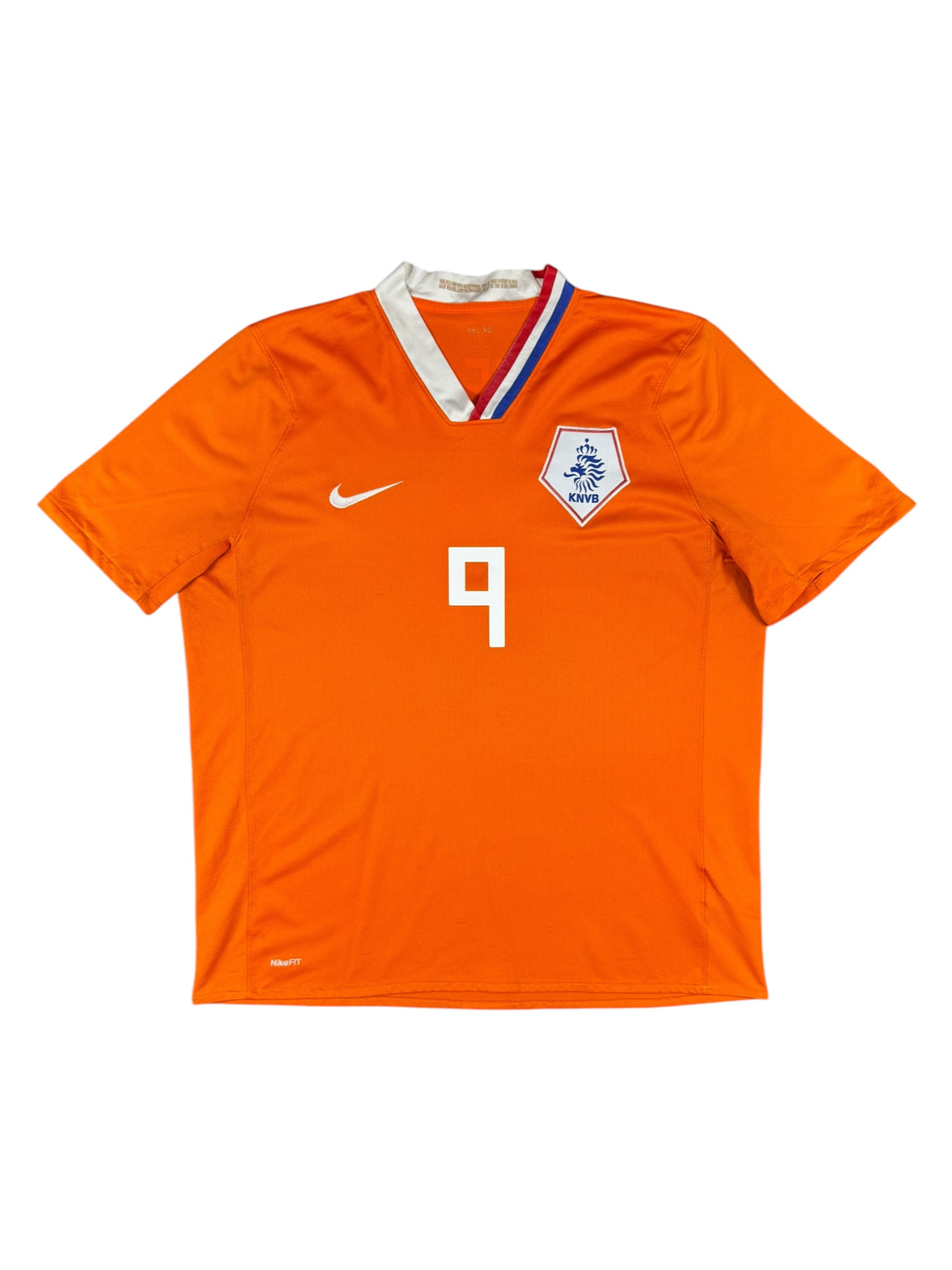 2008/10 Netherlands Nike Football Shirt #9 Nistelrooy - 8/10 - (XL)