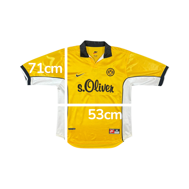 1998-00 Borussia Dortmund Nike Home Shirt - 9/10 - (M)