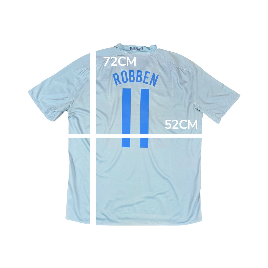 2008-10 Netherlands Nike Away Shirt ROBBEN #11 - 9/10 - (L)