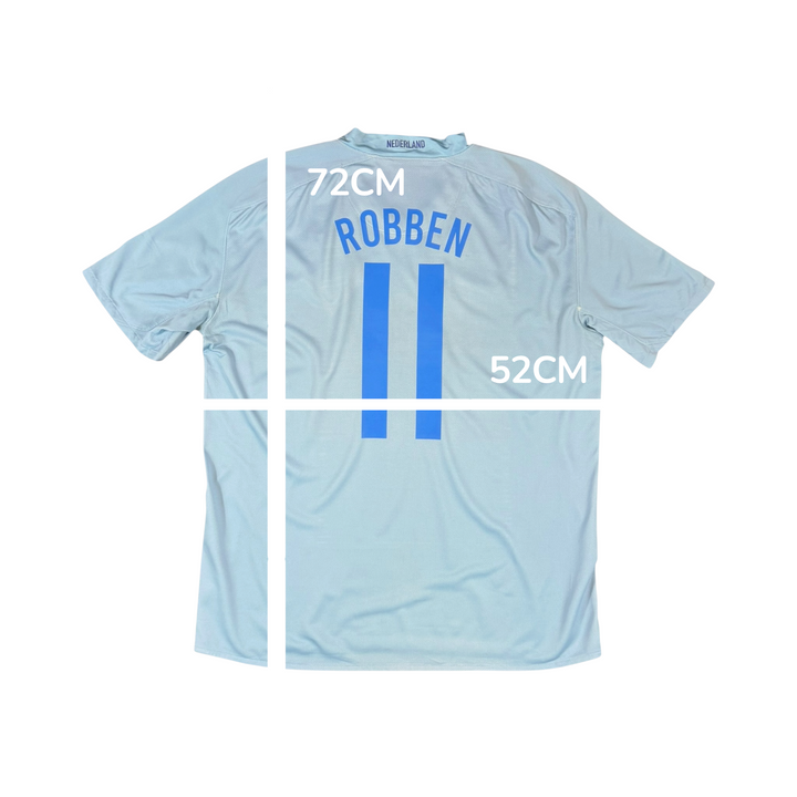 2008-10 Netherlands Nike Away Shirt ROBBEN #11 - 9/10 - (L)