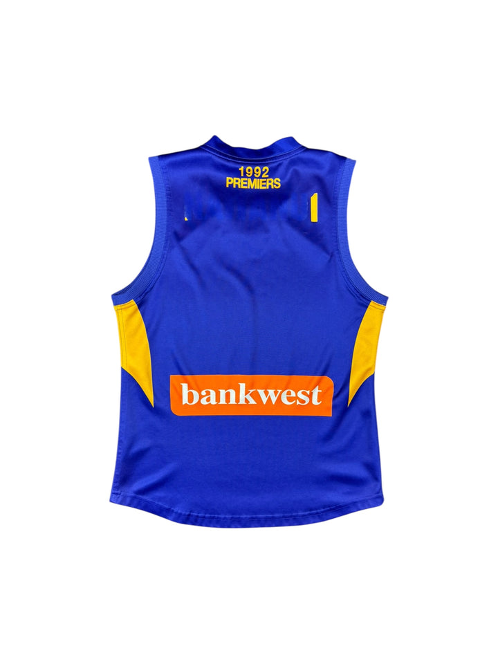 2012 West Coast Eagles Puma 1992 20th Anniversary Premiership Jersey - 7/10 - (M)