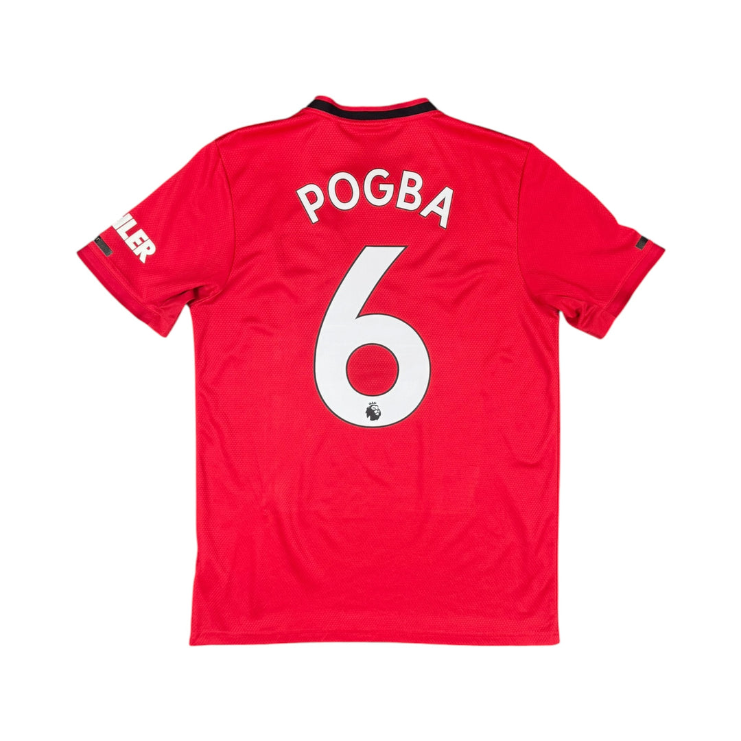 2019-20 Manchester United Home Shirt POGBA #6 - 8/10 - (M)