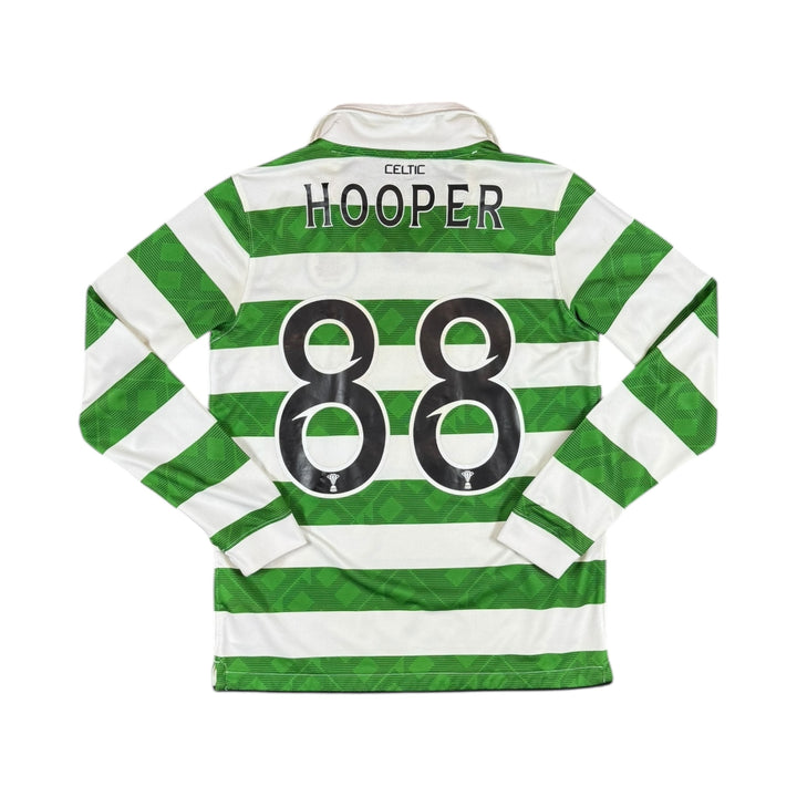 2010-12 Celtic Nike Home Long sleeve Shirt #88 HOOPER - 8/10 - (14-16 Years)