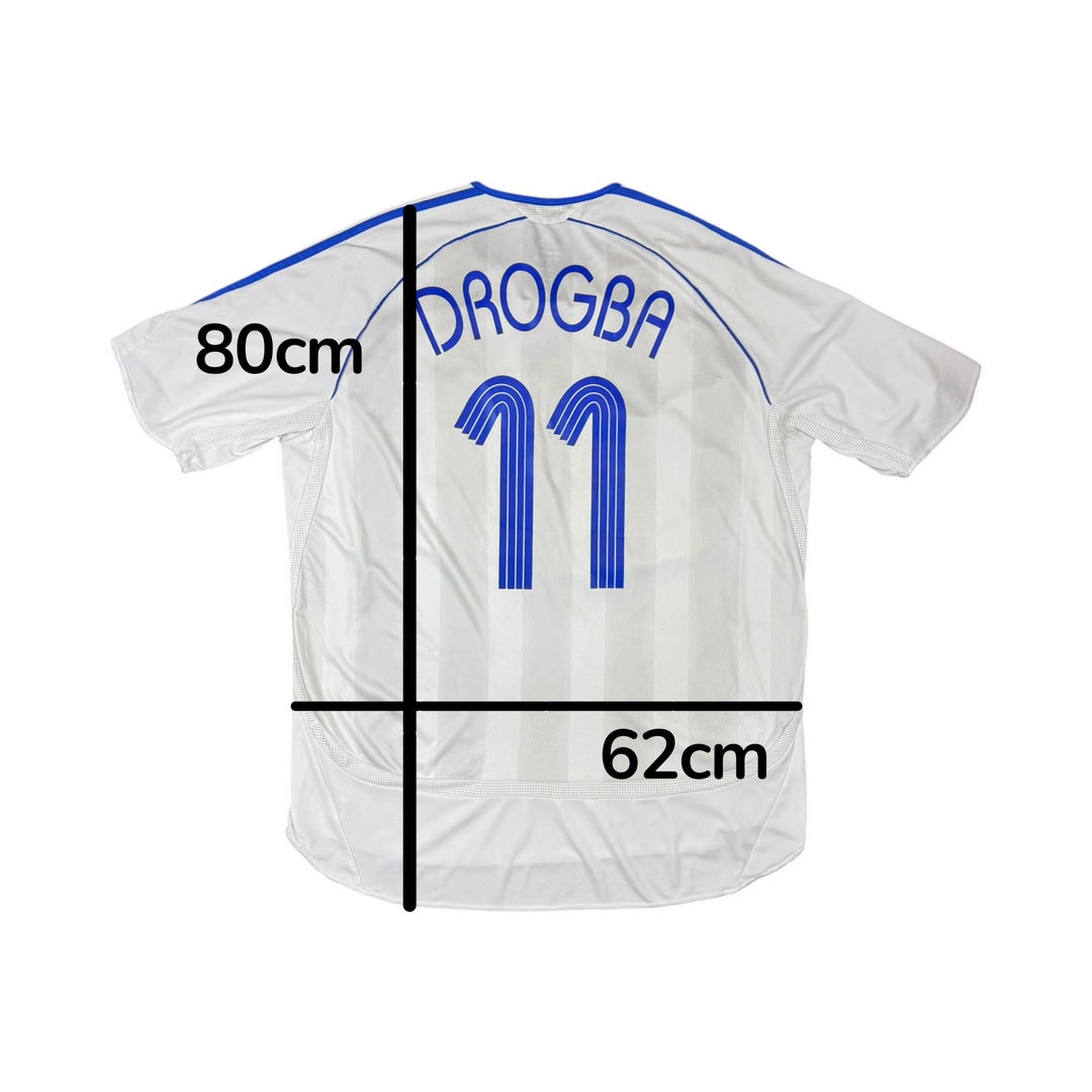 2006-07 Chelsea Away Shirt DROGBA #11 - 7/10 - (XL)