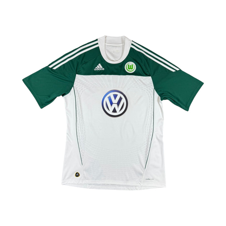 2010-11 Wolfsburg Adidas Home Shirt - 9/10 - (L)