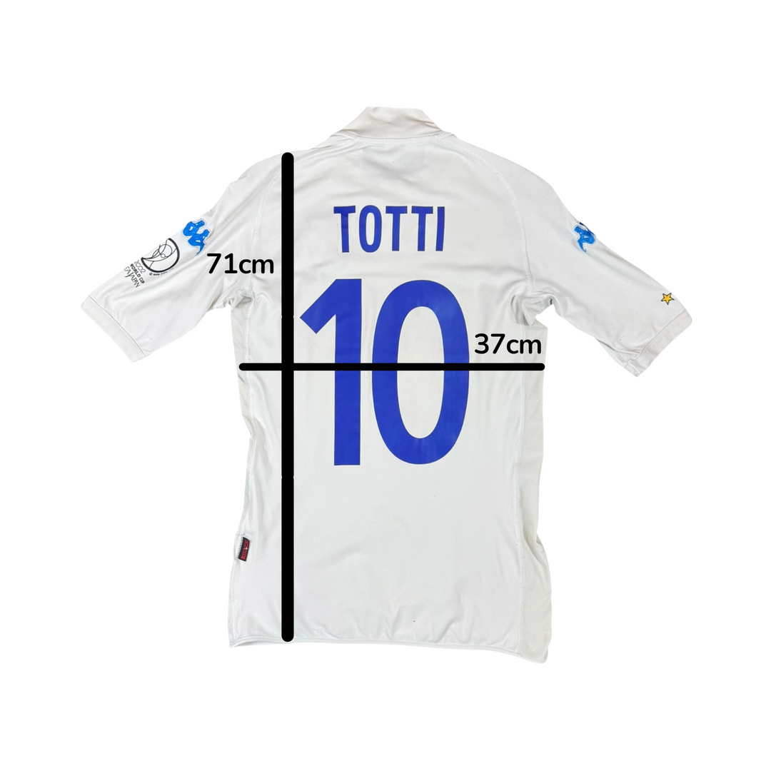 2002-03 Italy Puma Away Shirt TOTTI #10 - 8/10 - (S)