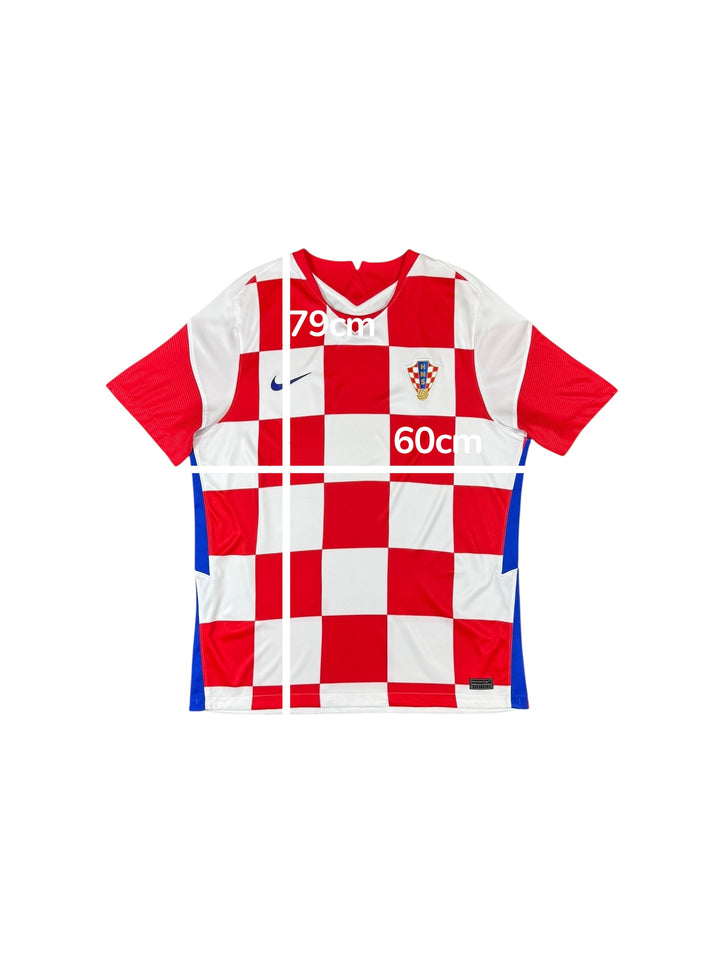 2020-21 Croatia Nike Home Shirt - 8/10 - (XL)