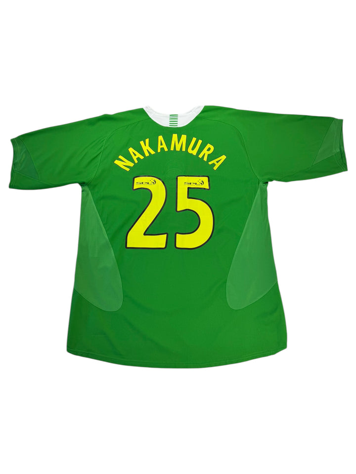 2005/06 Celtic Nike T90 Home Football Shirt #25 NAKAMURA - 9/10 - (XL)
