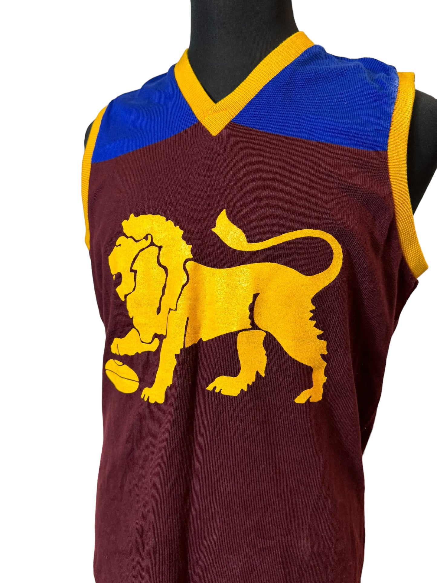 Brisbane Lions 90s Player Issue AFL Jersey