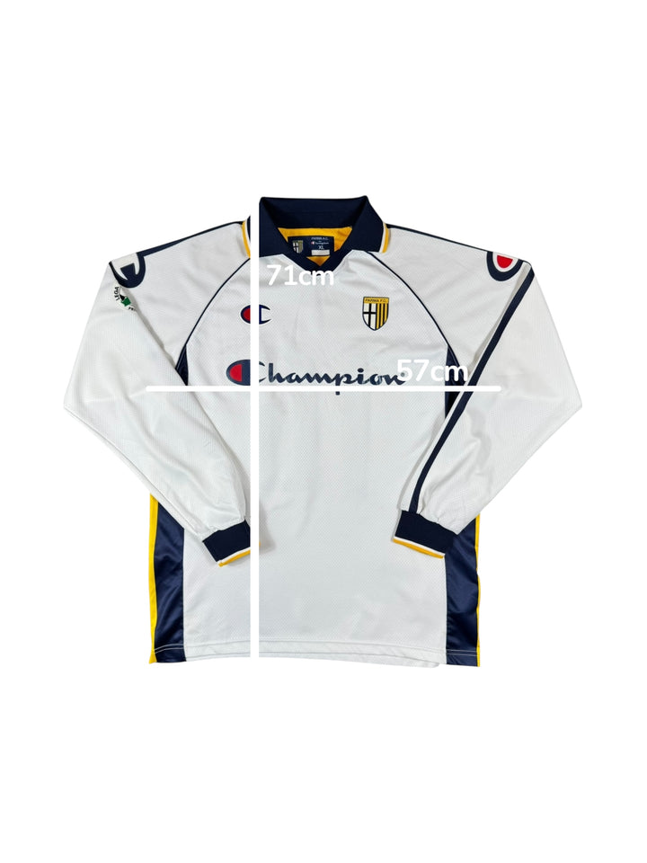 2003/04 Parma Champion Away Longsleeve Shirt #16 - 8/10 - (XL)