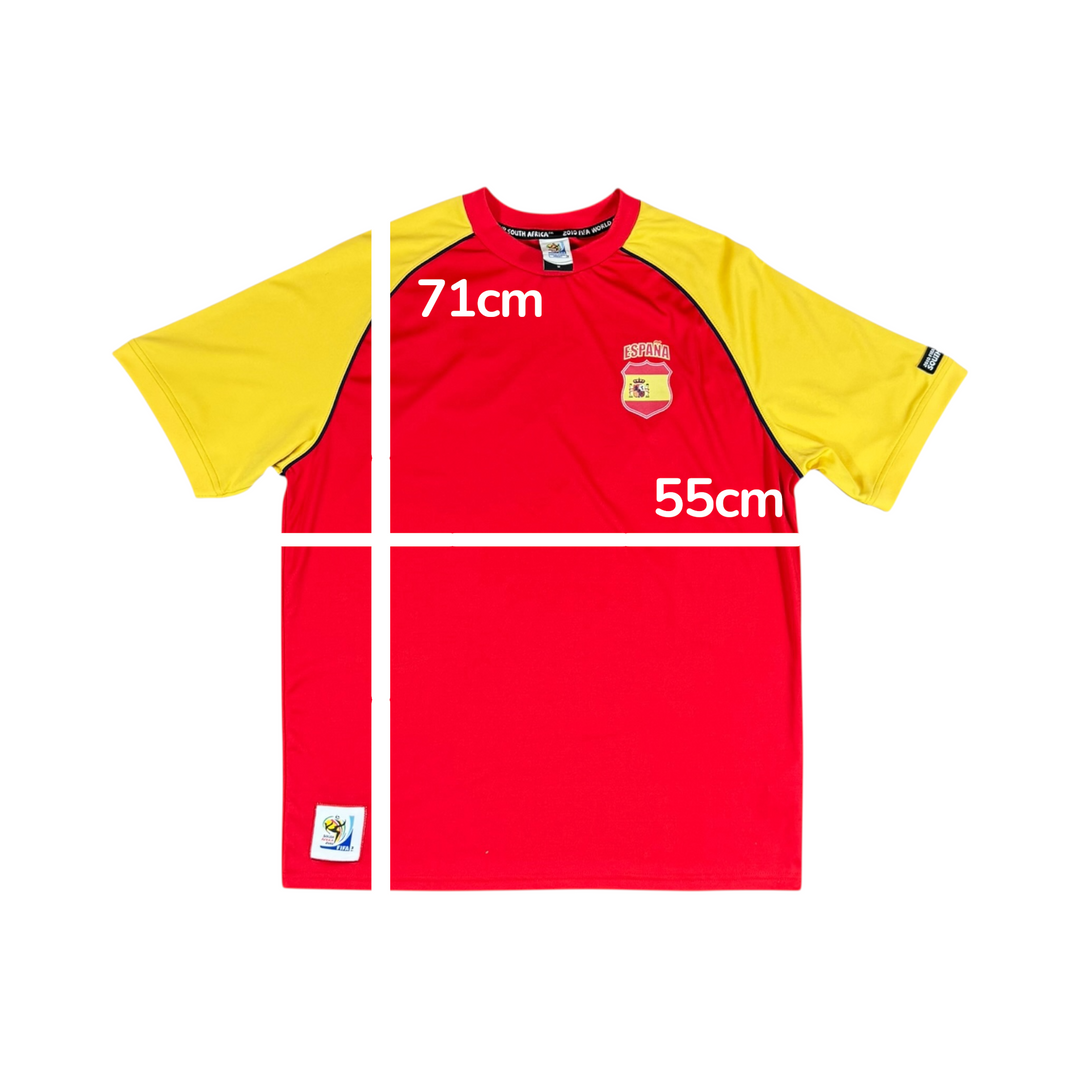 2010 Spain World Cup Supporters Shirt - 9/10 - (M)