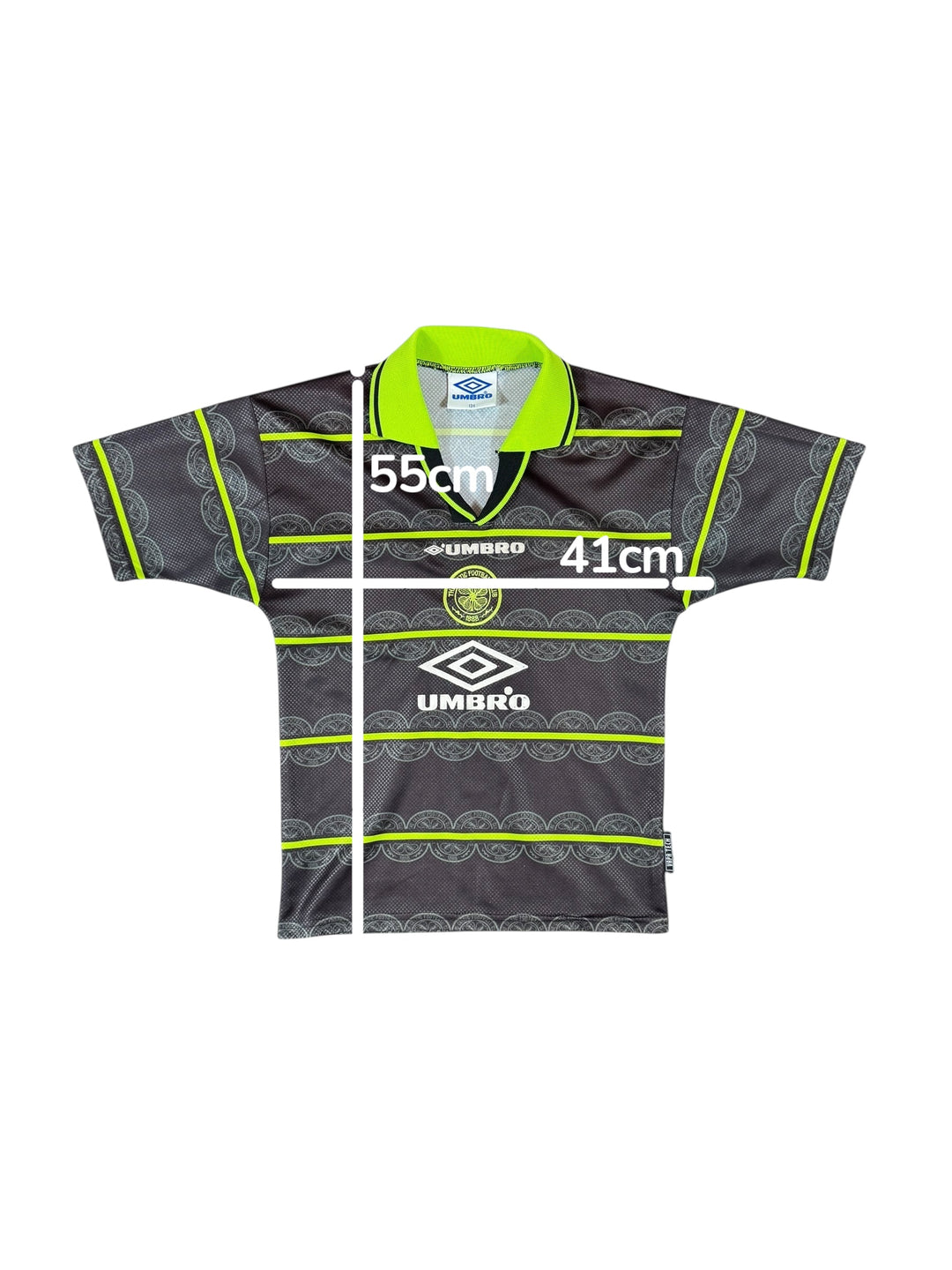 1998/99 Celtic Umbro Away Shirt - 8/10 - (9-10 Years)