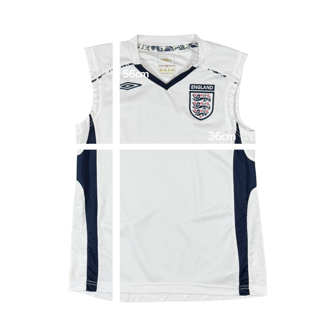 2005-06 England Umbro Training Shirt - 10/10 - (13-14 Years)