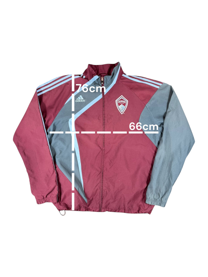 2008/09 Colorado Rapids Adidas Football Windbreaker Jacket - 7/10 - (XL)