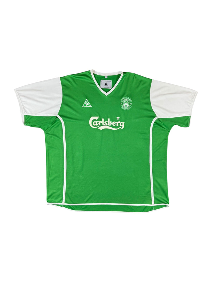 2002/03 Hibernian Edinburgh Le Coq Sportif Home Shirt - 9/10 - (2XL)