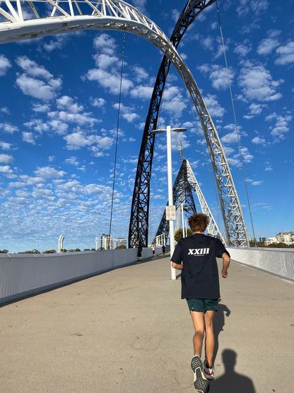 First Street Founders Club Tee Navy Blue