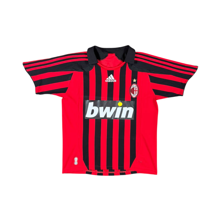 2007-08 AC Milan Adidas Home Shirt #22 KAKA - 8/10 - (13-14 Years)