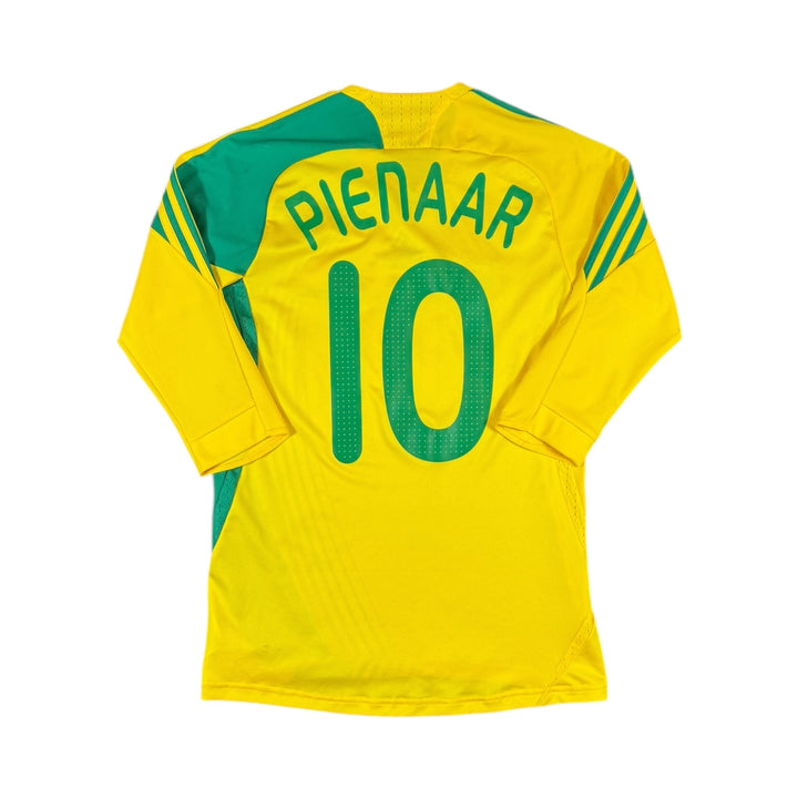 2007-09 South Africa Adidas Home Shirt #10 PIENAAR - 9/10 - (S)