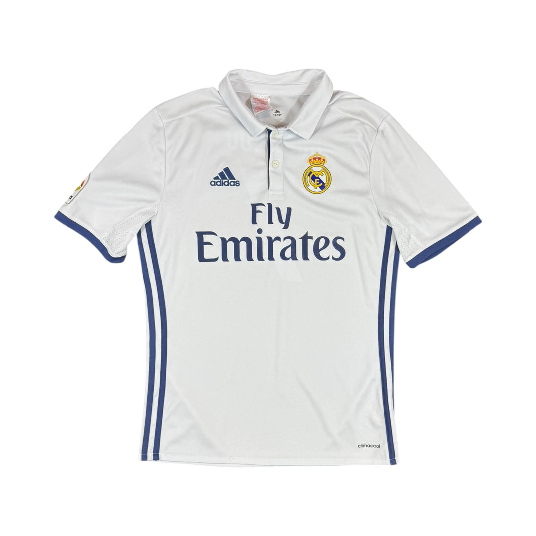 2016-17 Real Madrid Adidas Home Shirt #7 RONALDO - 9/10 - (15-16 Years)