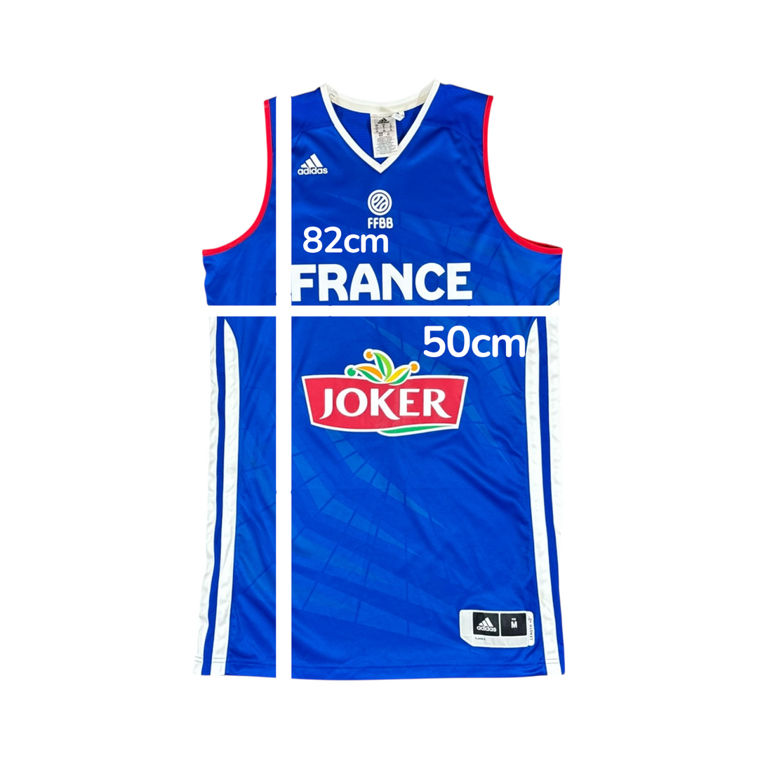 2014-15 France Adidas Basketball Jersey - 9/10 - (M)