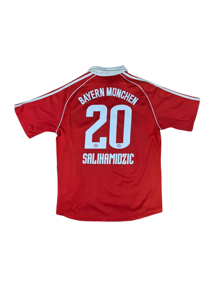 2005/06 Bayern Munich Adidas Home Football Shirt #20 SALIHAMIDZIC - 7/10 - (L)