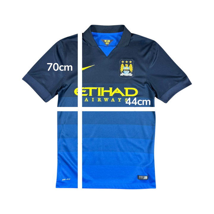 2014-15 Manchester City Nike Away Shirt KUN AGUERO #16 - 9/10 - (S)