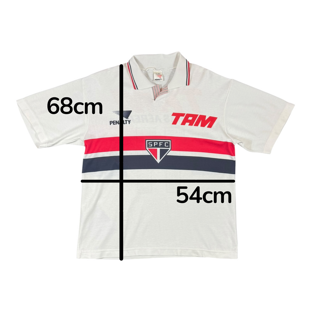 1992-93 Sao Paulo Home Shirt #11 - 9/10 - (L)