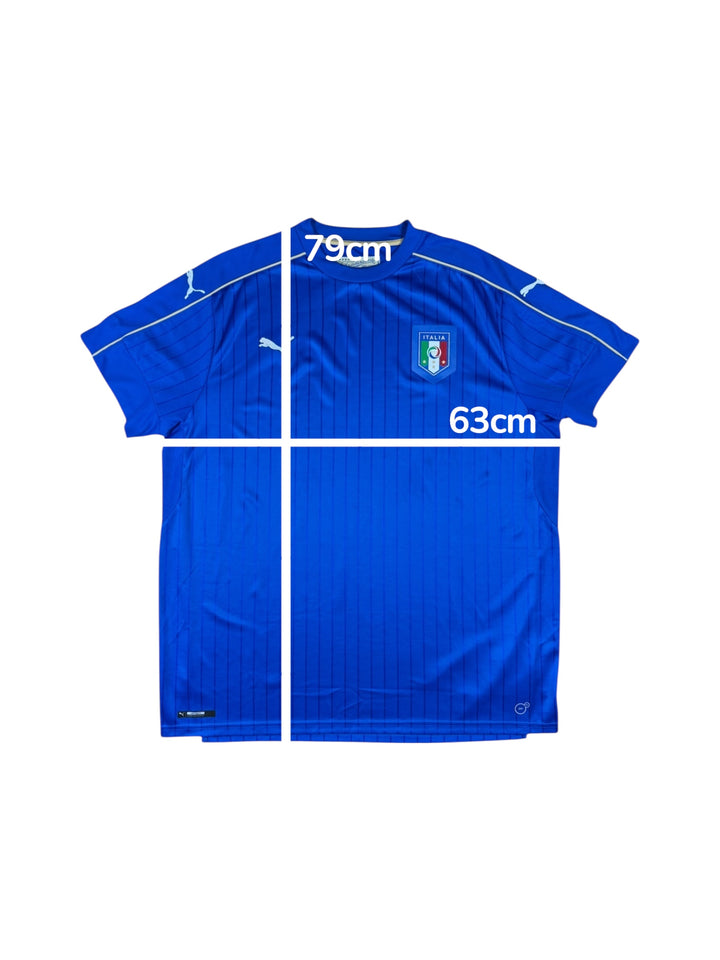 2016/17 Italy Puma Home Football Shirt - 9/10 - (2XL)