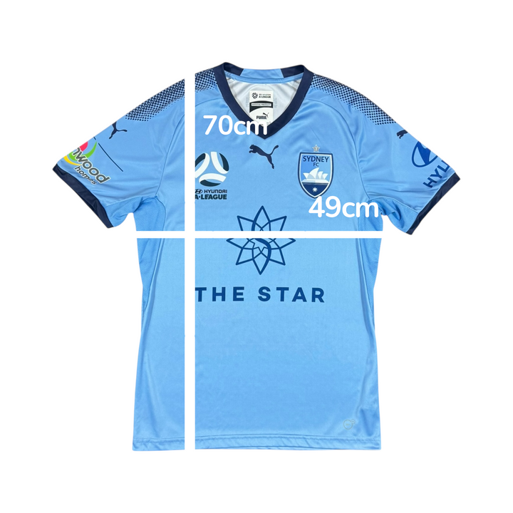 2018-19 Sydney FC Puma Home Shirt - 7/10 - (S)