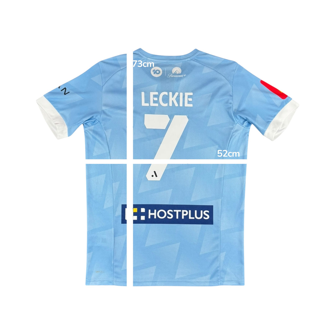 2022-23 Melbourne City Puma Home Shirt #7 LECKIE - 8/10 - (M)