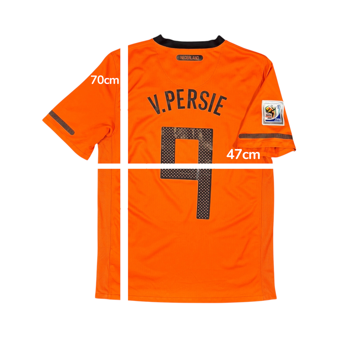 2010-11 Netherlands Nike Home Shirt V. PERSIE #9 - 10/10 - (M)