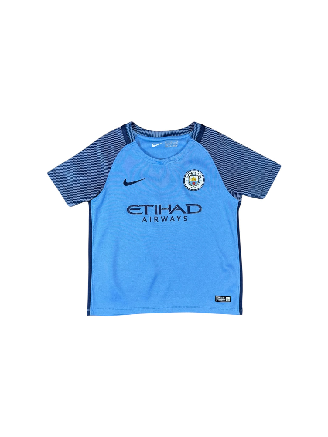 2016/17 Manchester City Nike Home Shirt #10 KUN AGUERO - 8/10 - (5-6 Years)