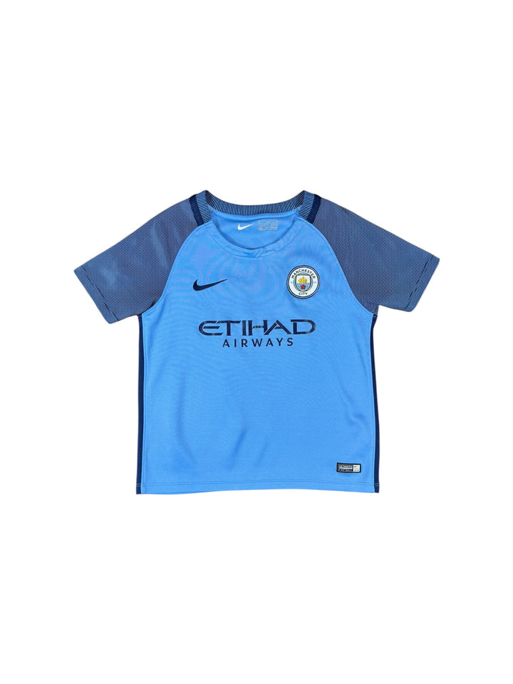 2016/17 Manchester City Nike Home Shirt #10 KUN AGUERO - 8/10 - (5-6 Years)