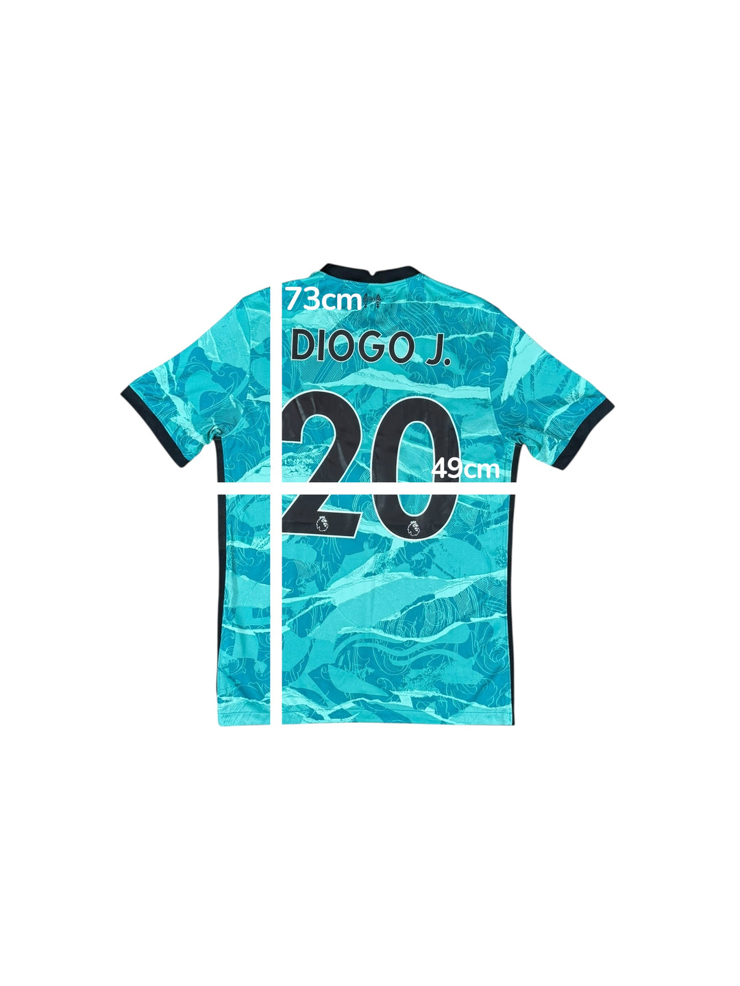 2020-21 Liverpool Nike Away Shirt #21 DIOGO JOTA - 8/10 - (M)