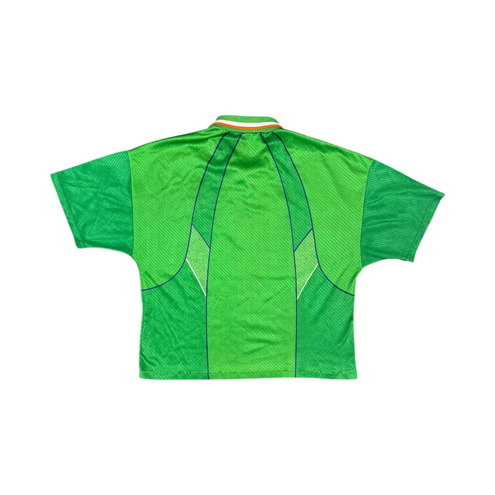 1994-95 Ireland Umbro Home Shirt Cropped - 8/10 - (L)